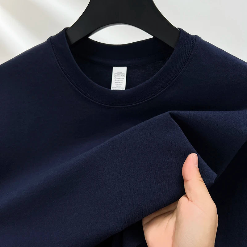 Elevate Your Summer Wardrobe with Our 100% Pure Cotton Short Sleeve T-Shirt for Men - Breathable, Casual Style!