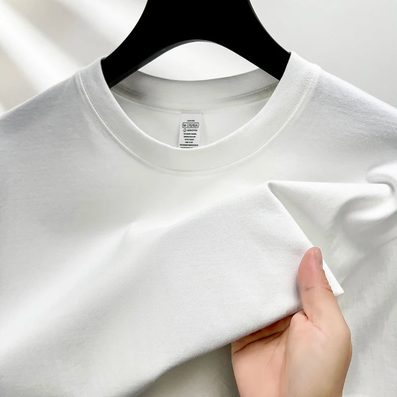 Elevate Your Summer Wardrobe with Our 100% Pure Cotton Short Sleeve T-Shirt for Men - Breathable, Casual Style!