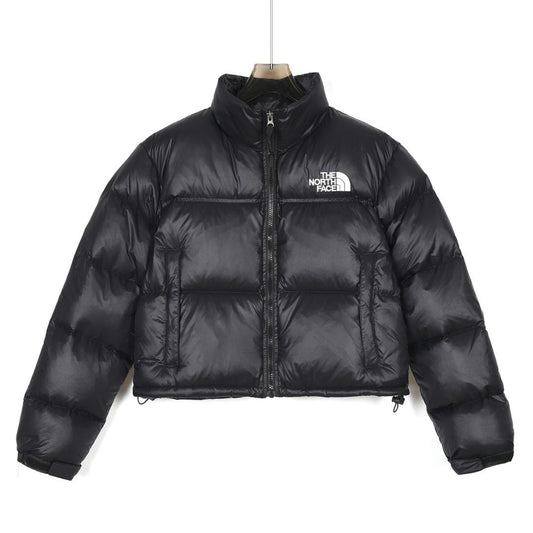 The North Face Cropped Black Puffer Jacket