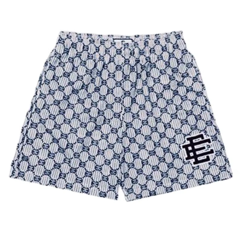 Men's Premium Floral Print Mesh Gym Shorts for Summer Comfort
