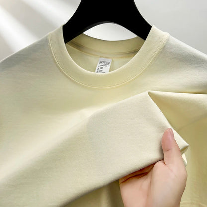 Elevate Your Summer Wardrobe with Our 100% Pure Cotton Short Sleeve T-Shirt for Men - Breathable, Casual Style!