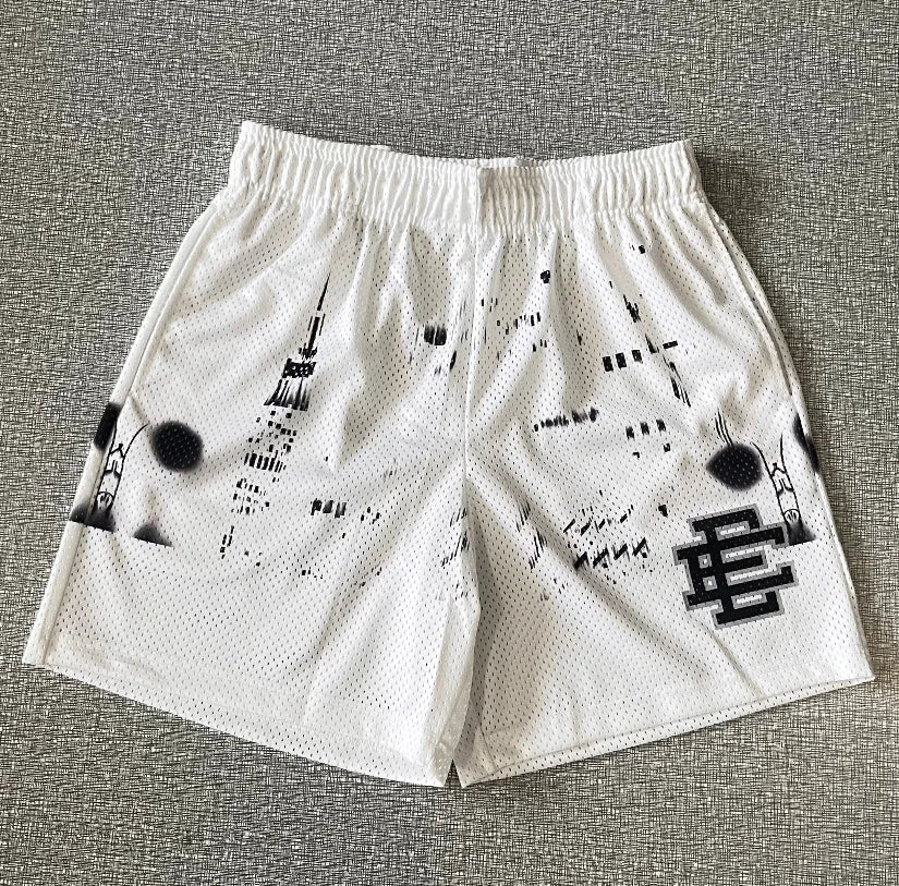 EE Basic Shorts NEW Men'S Casual Shorts Fitness Sports Pants Summer Gym Workout Men Women Classic GYM Mesh Shorts