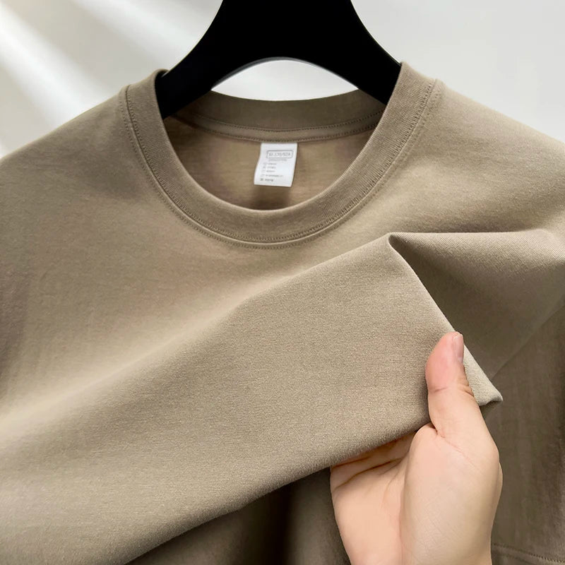 Elevate Your Summer Wardrobe with Our 100% Pure Cotton Short Sleeve T-Shirt for Men - Breathable, Casual Style!