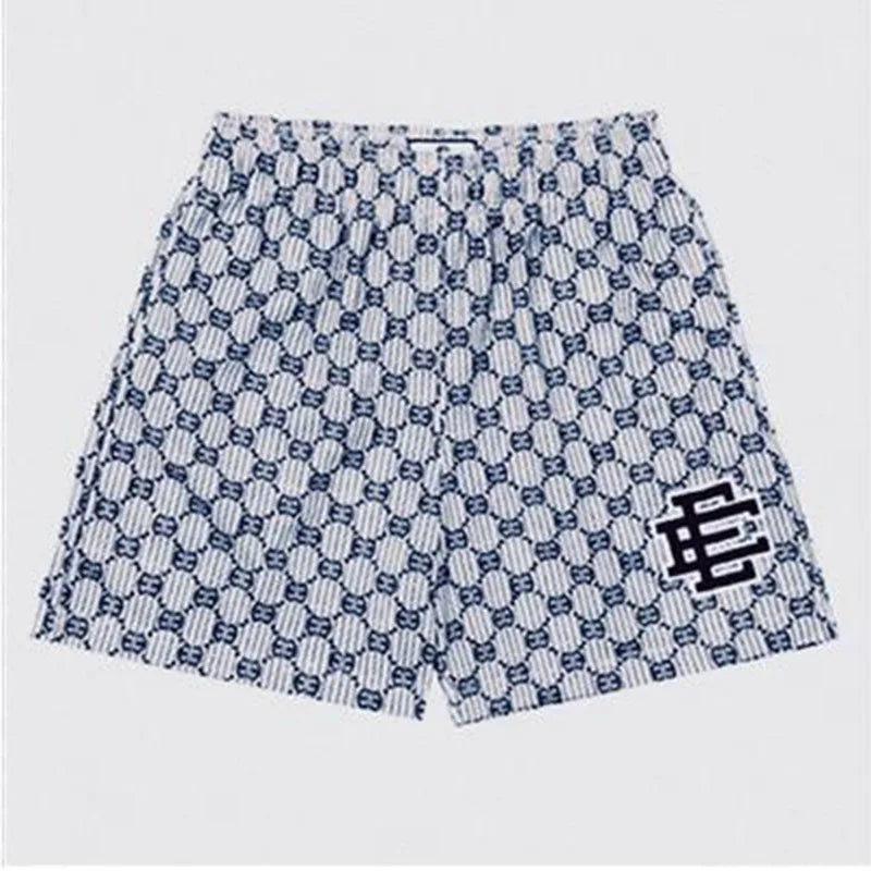 EE Basic Shorts NEW Men'S Casual Shorts Fitness Sports Pants Summer Gym Workout Men Women Classic GYM Mesh Shorts