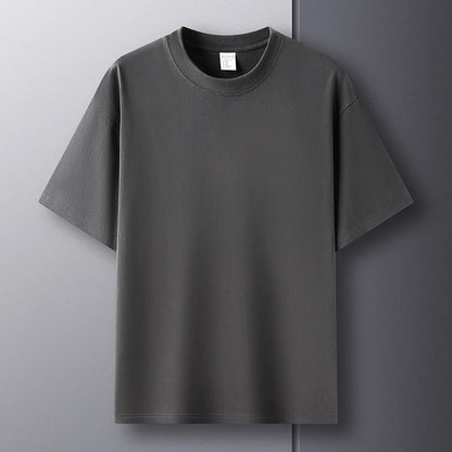 Elevate Your Summer Wardrobe with Our 100% Pure Cotton Short Sleeve T-Shirt for Men - Breathable, Casual Style!