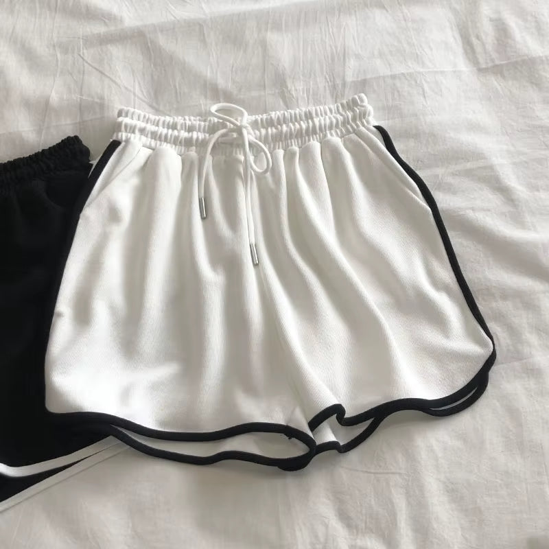 "Striped in Style: The Ultimate Women's Casual Shorts"