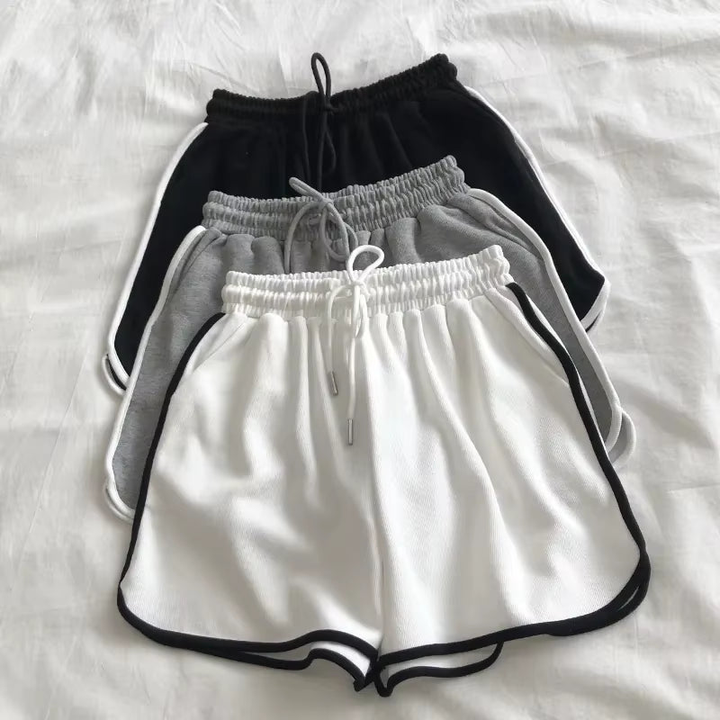 "Striped in Style: The Ultimate Women's Casual Shorts"