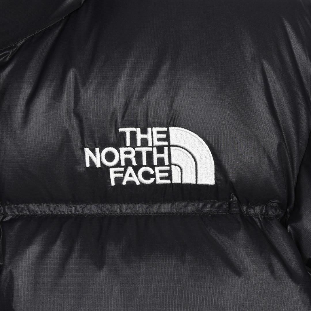 The North Face Cropped Black Puffer Jacket