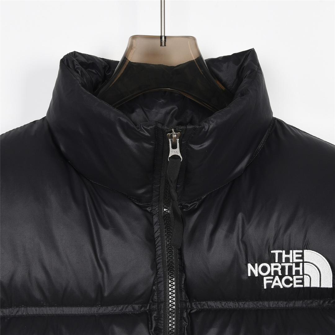 The North Face Cropped Black Puffer Jacket